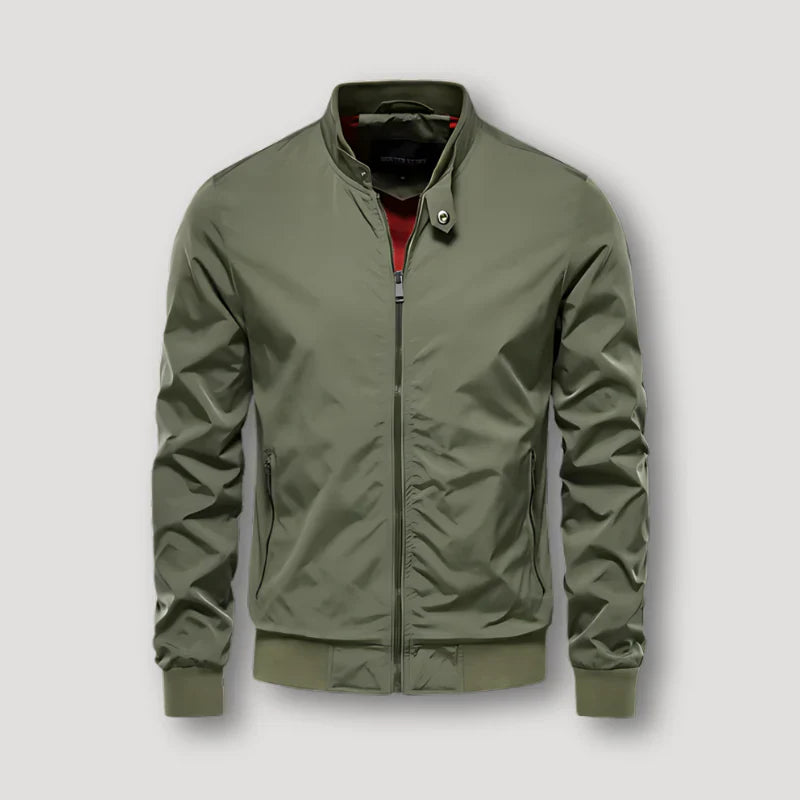 Damiano™ - Giacca Bomber con Zip Elegante